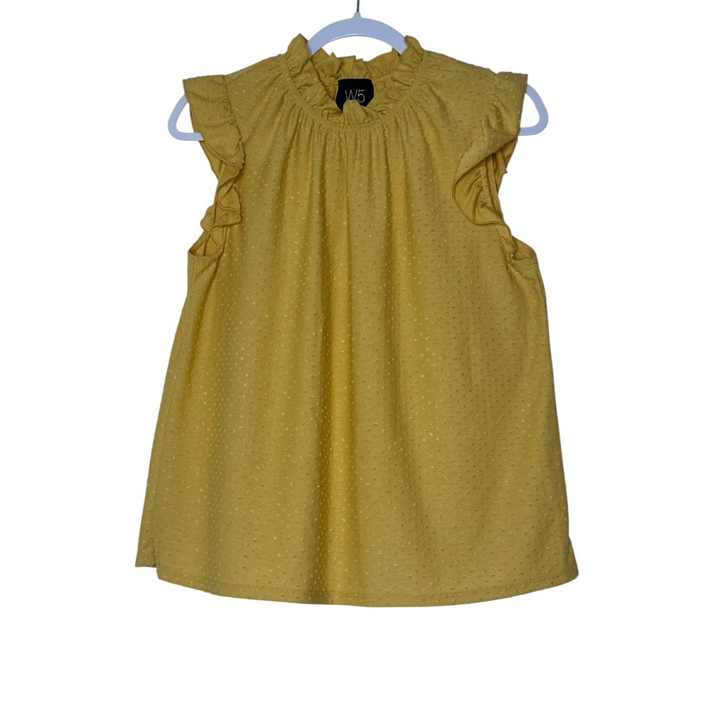 Anthropologie‎ Calligraphie Top Blouse Women Medium Sleeveless Stretch Career